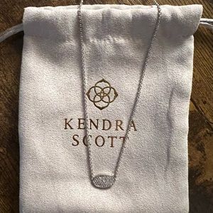 Kendra Scott Diamond Pave Necklace